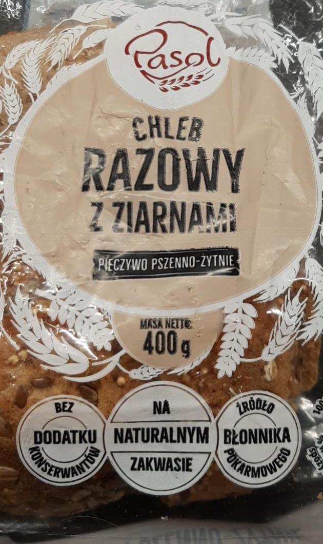 Zdjęcia - Chleb razowy z ziarnami pasol