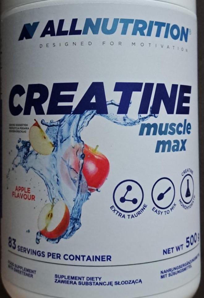 Zdjęcia - Creatine muscle max apple flavour AllNutrition