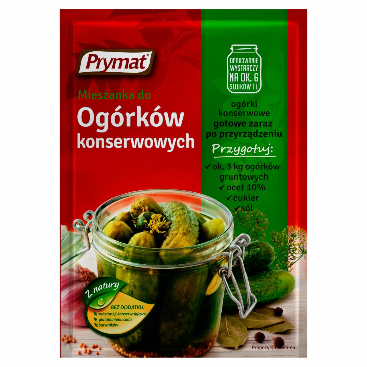 Zdjęcia - Prymat Mieszanka do ogórków konserwowych 40 g