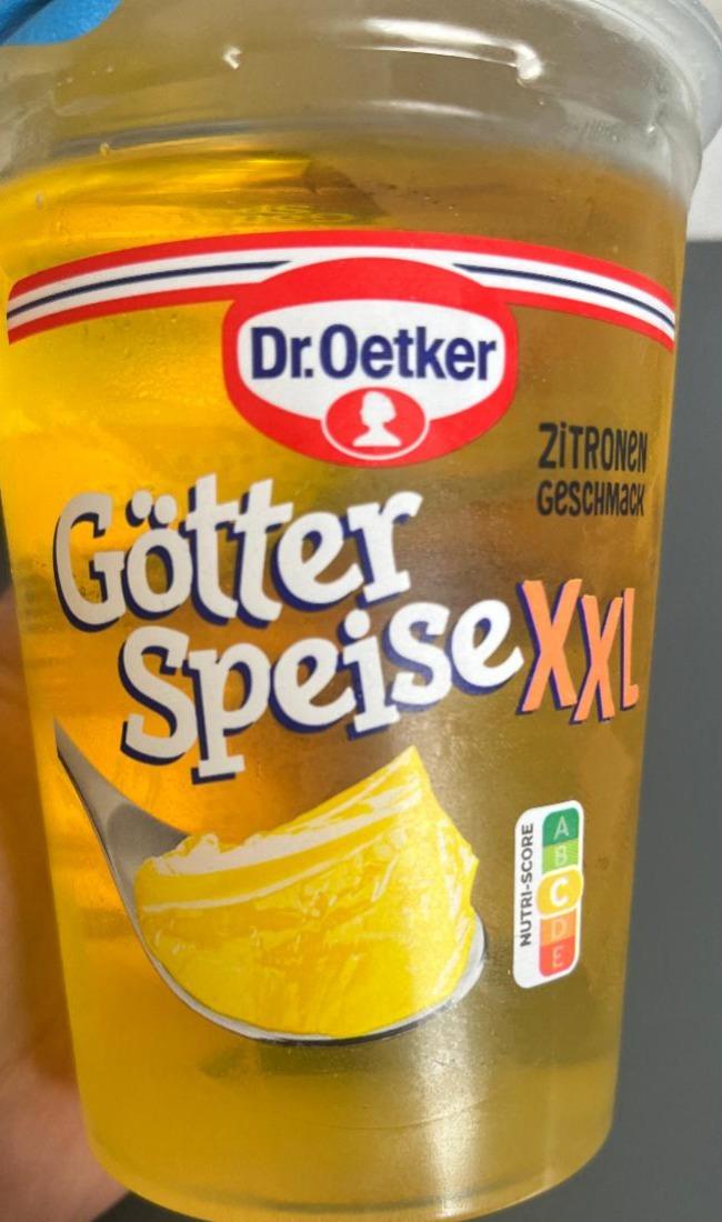 Zdjęcia - Götter Speise Zitronen Geschmack Dr.Oetker