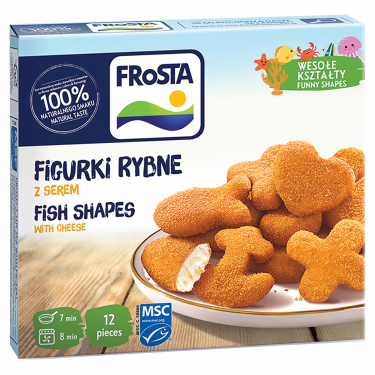 Zdjęcia - FRoSTA Figurki rybne z serem 264 g (12 sztuk)