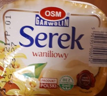 Zdjęcia - serek waniliowy Osm Garwolin