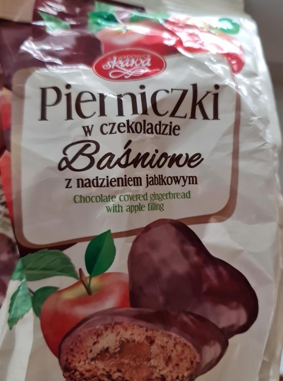 Zdjęcia - Wadowice Skawa Baśniowe Pierniczki z nadzieniem jabłkowym w czekoladzie 150 g