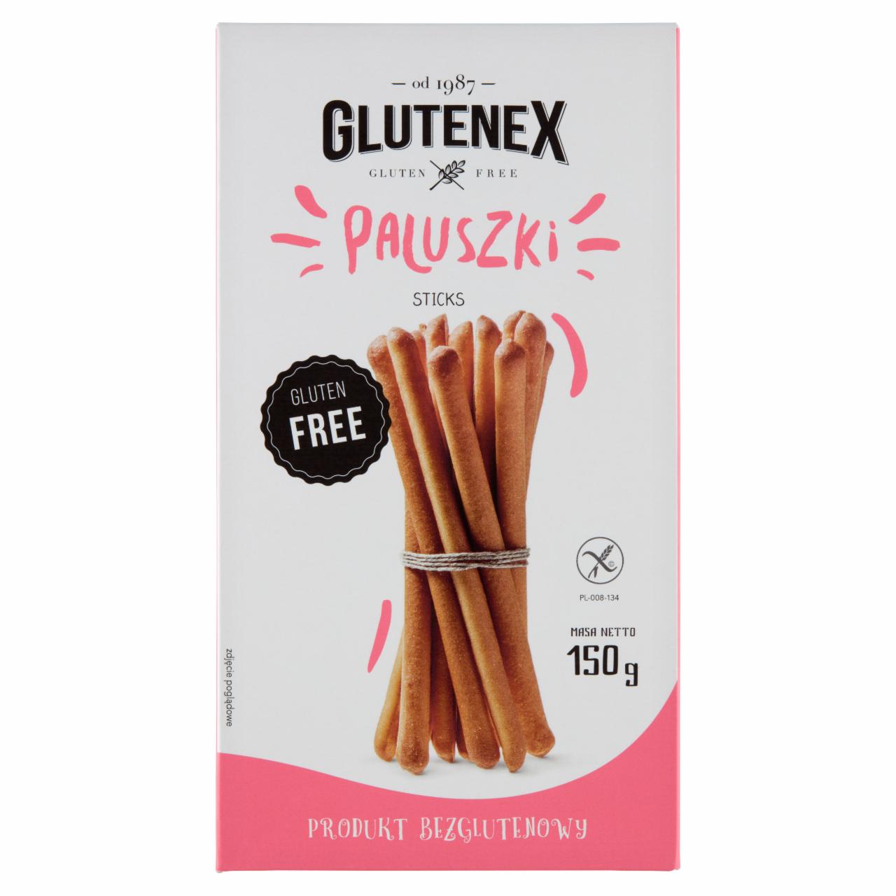 Zdjęcia - Glutenex Paluszki 150 g