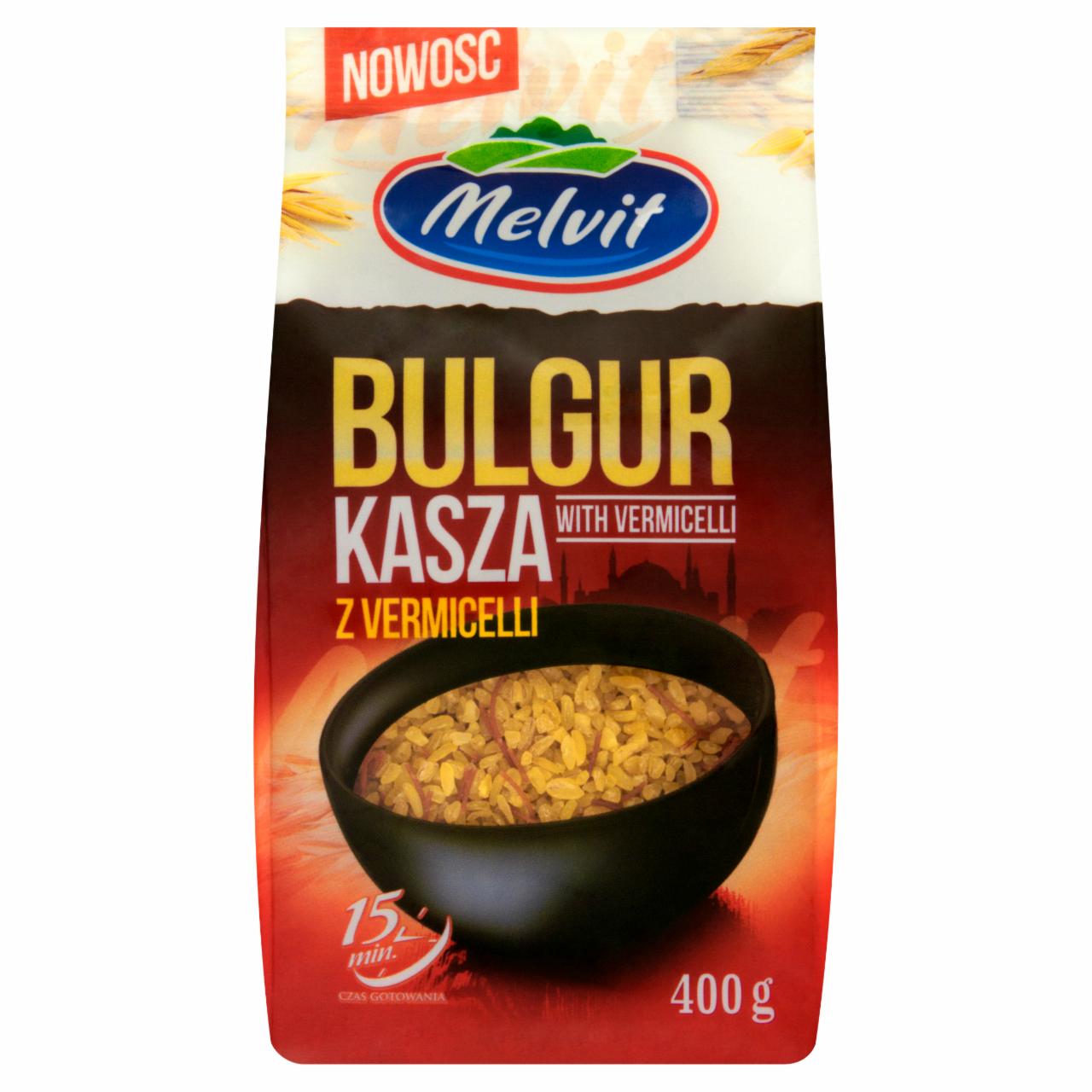 Zdjęcia - Melvit Kasza bulgur z vermicelli 400 g