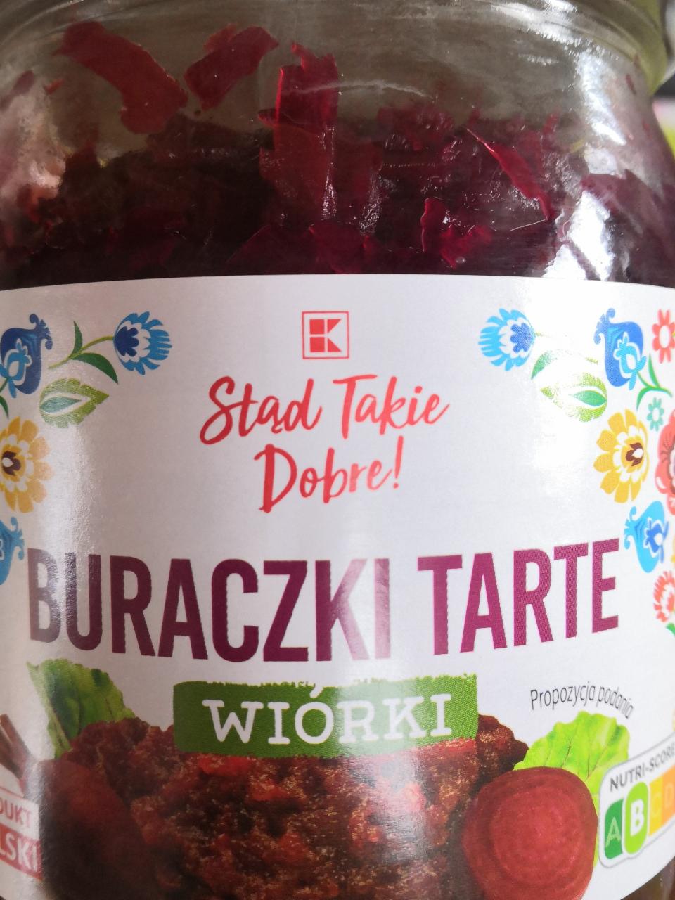 Zdjęcia - Buraczki tarte wiórki K-Stąd Takie Dobre