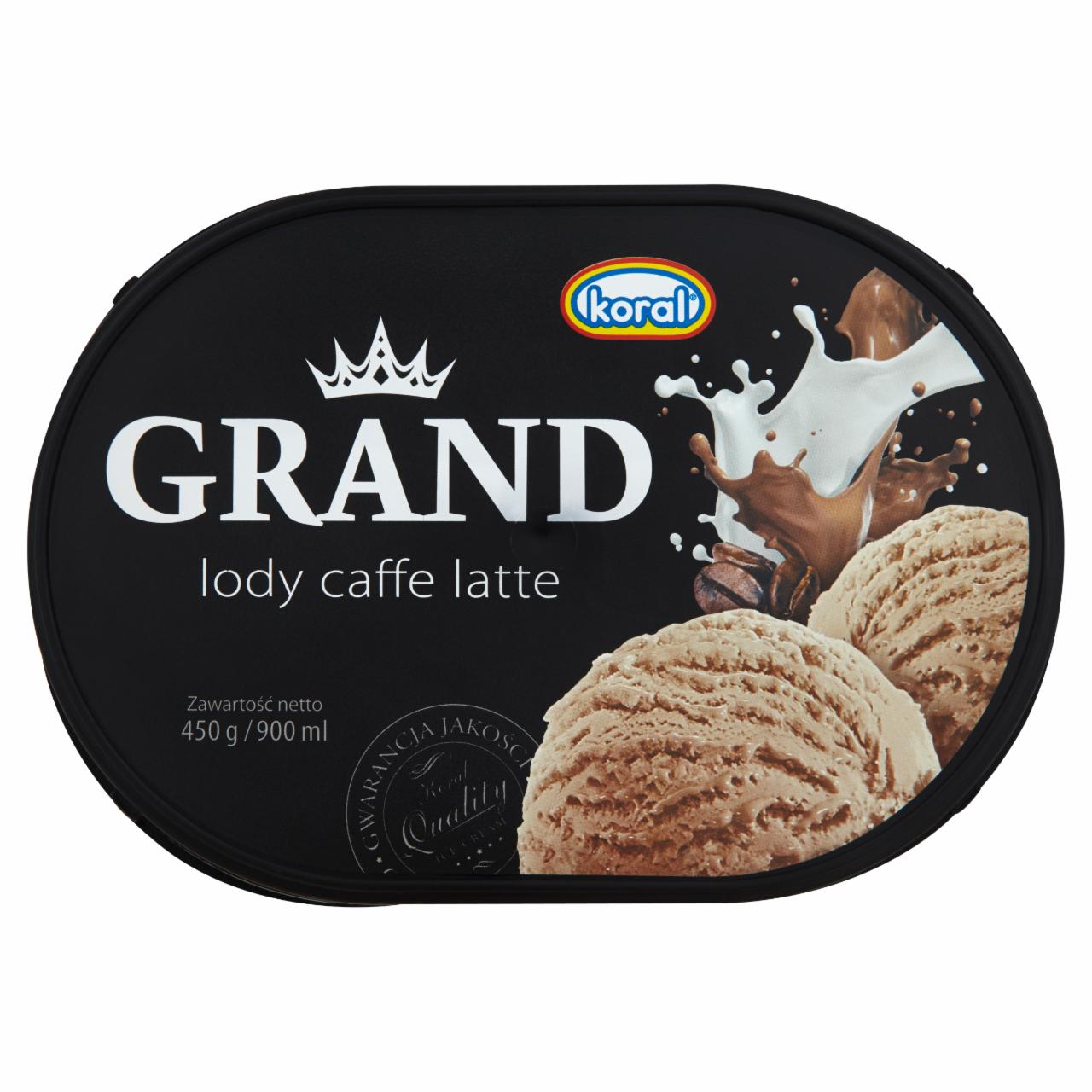 Zdjęcia - Koral Grand Lody caffe latte 900 ml