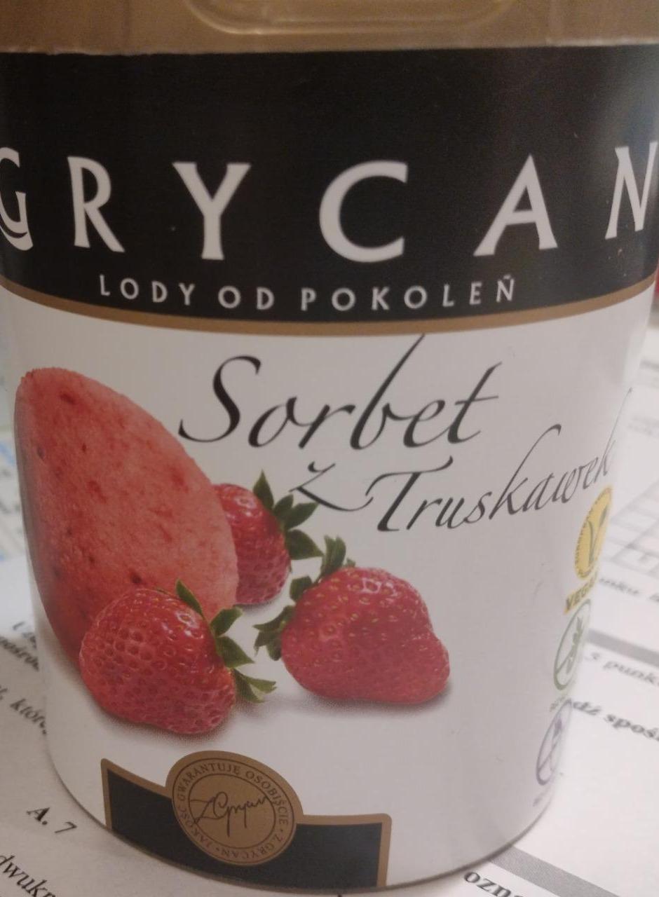 Zdjęcia - Sorbet Truskawkowy Grycan