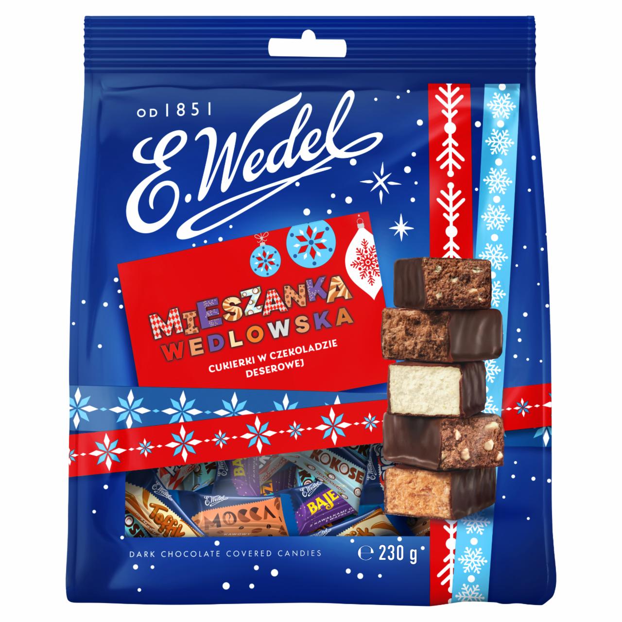 Zdjęcia - E. Wedel Mieszanka Wedlowska Cukierki w czekoladzie deserowej 230 g