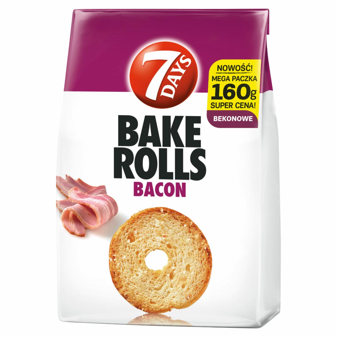 Zdjęcia - Bake Rolls o smaku Bekonu 7 Days