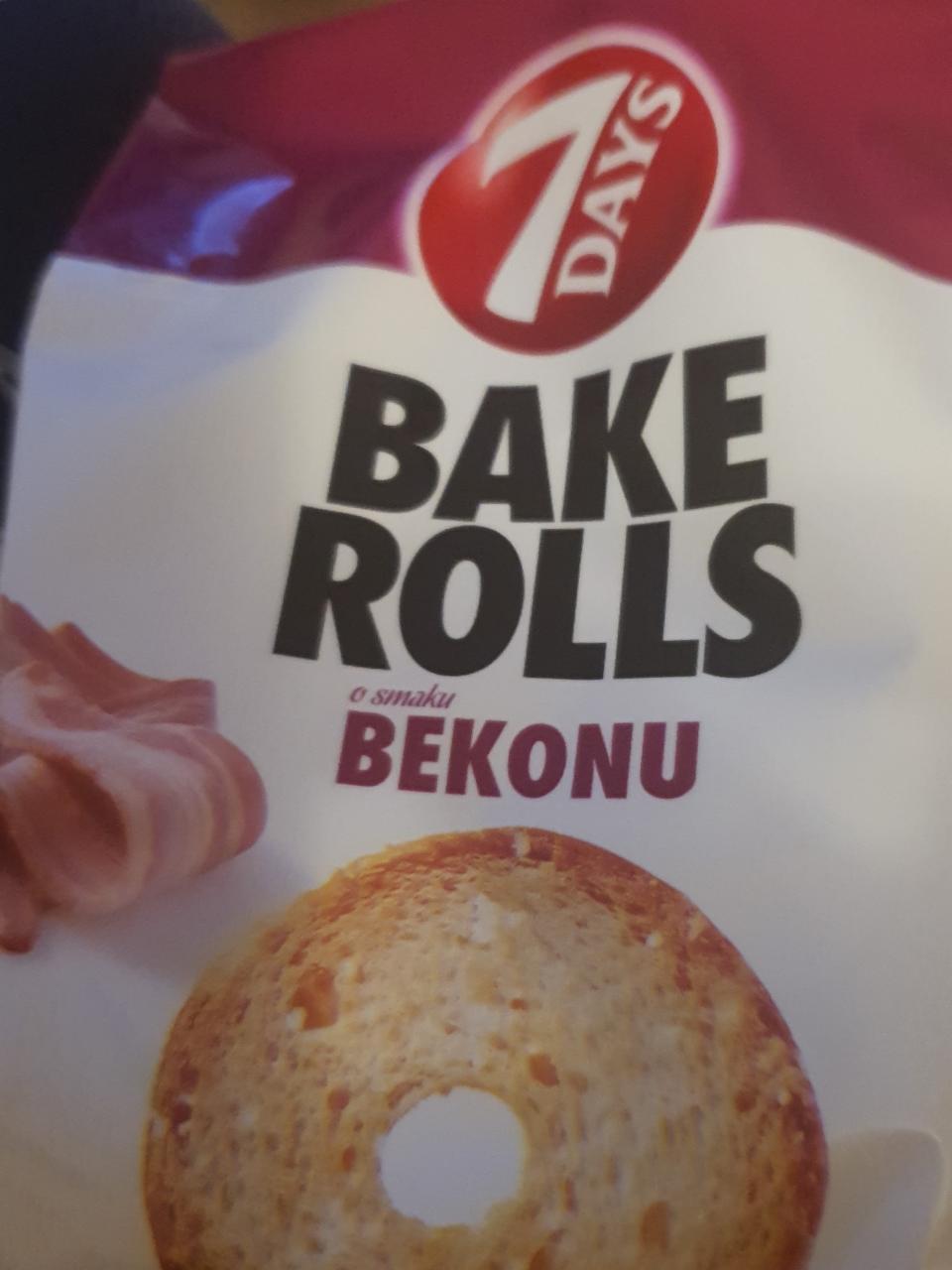 Zdjęcia - Bake Rolls o smaku Bekonu 7 Days