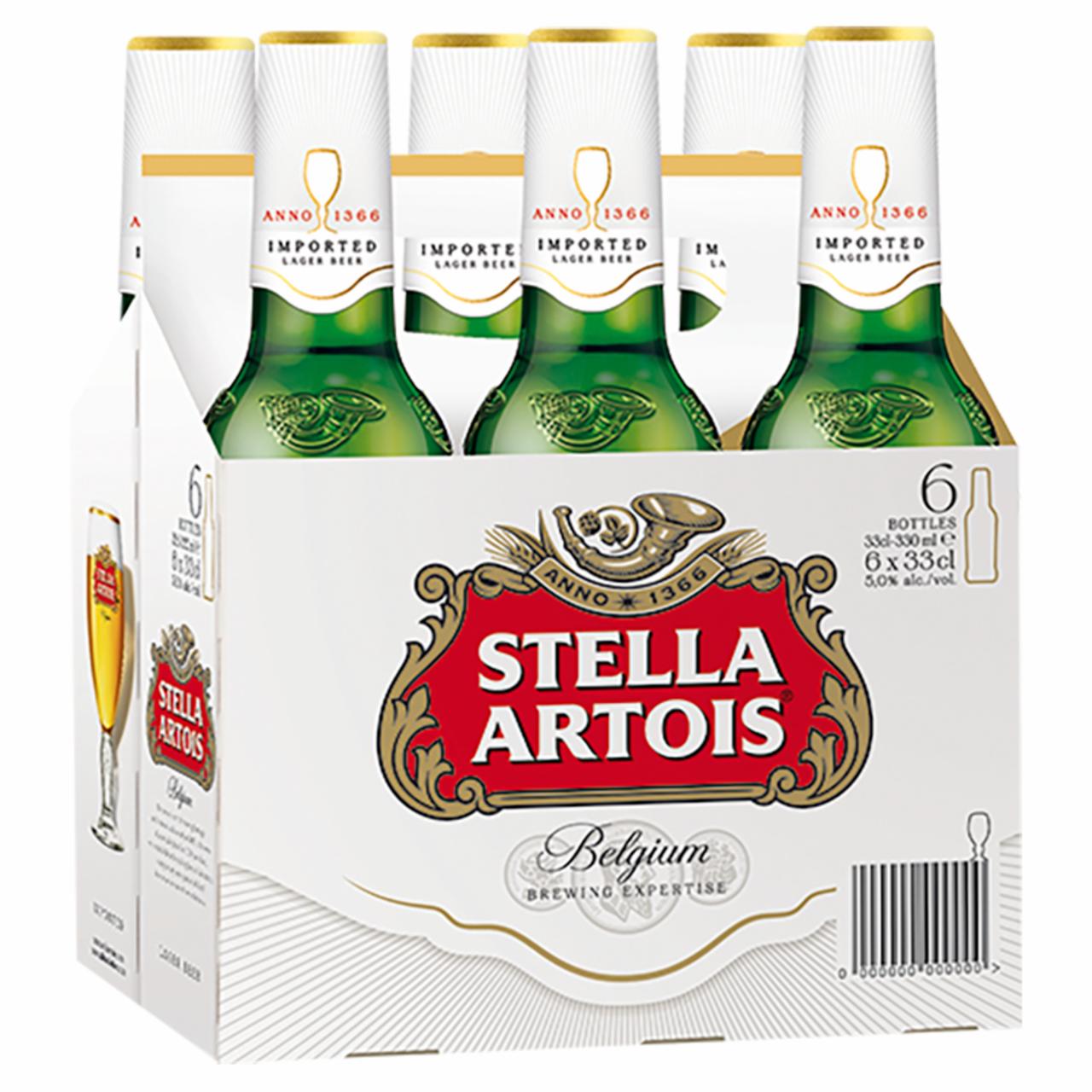 Zdjęcia - Stella Artois Piwo jasne 6 x 330 ml