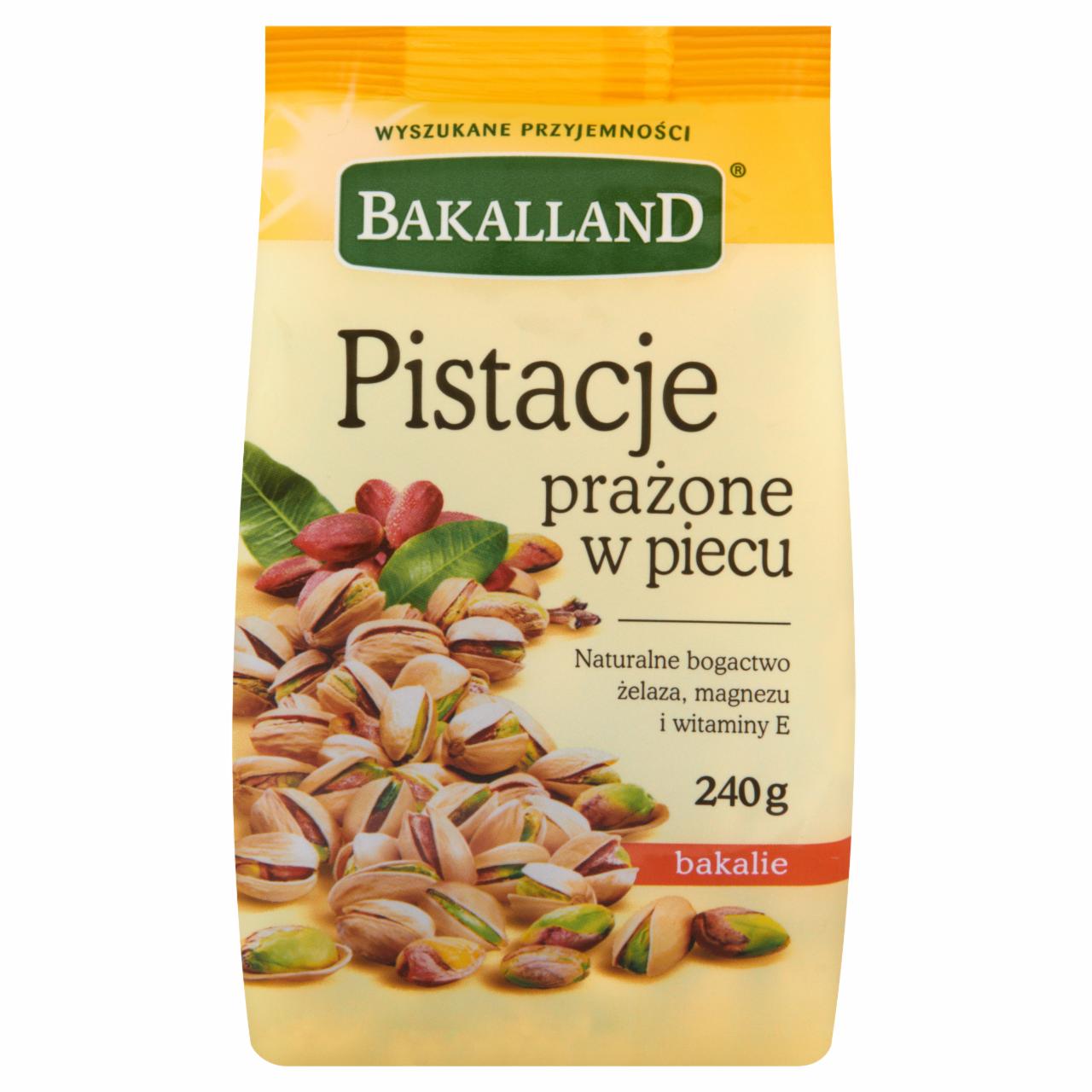 Zdjęcia - Bakalland Pistacje prażone w piecu 240 g