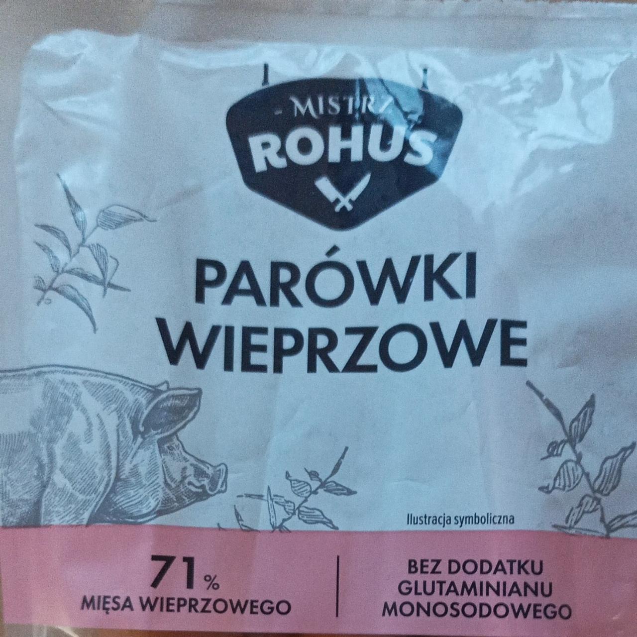 Zdjęcia - Parówki wieprzowe Mistrz Rohus