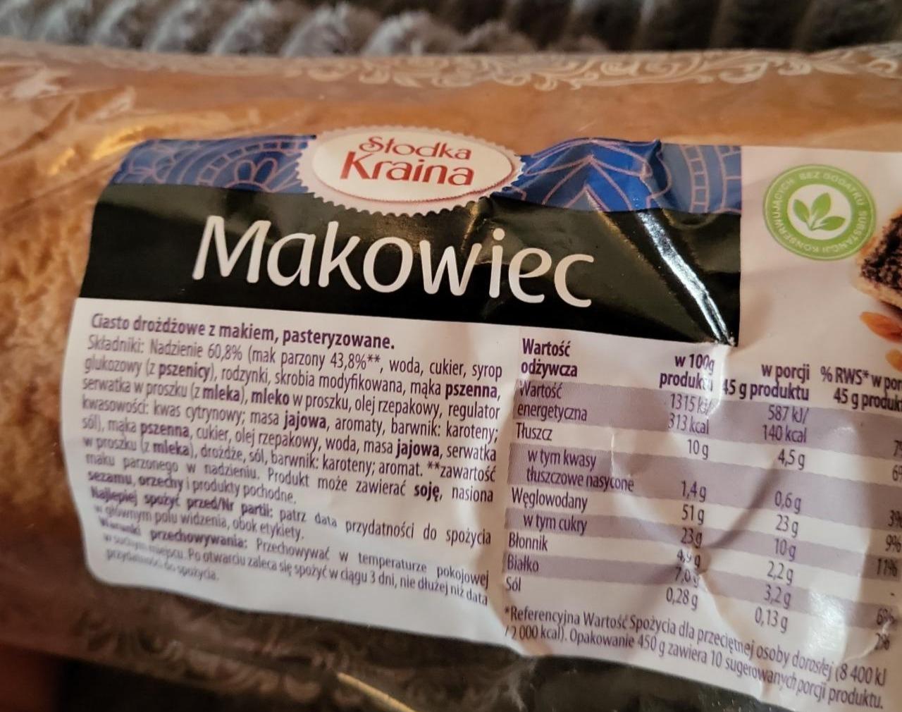 Zdjęcia - Makowiec Słodka Kraina