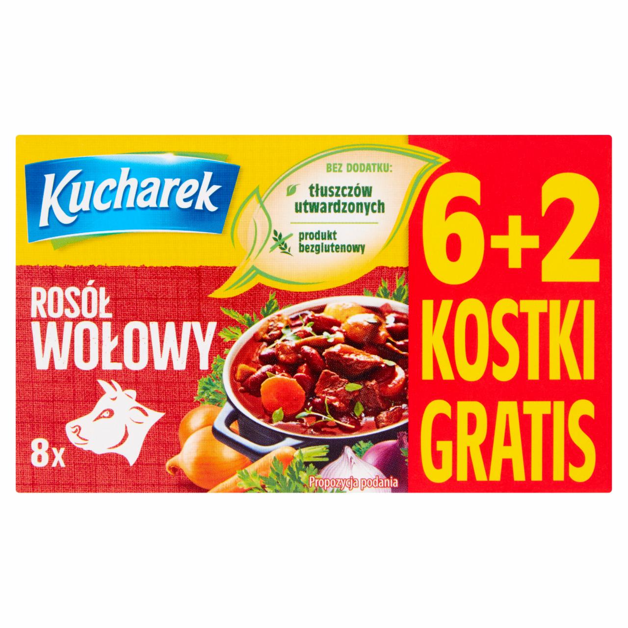 Zdjęcia - Kucharek Rosół wołowy 80 g (8 x 10 g)