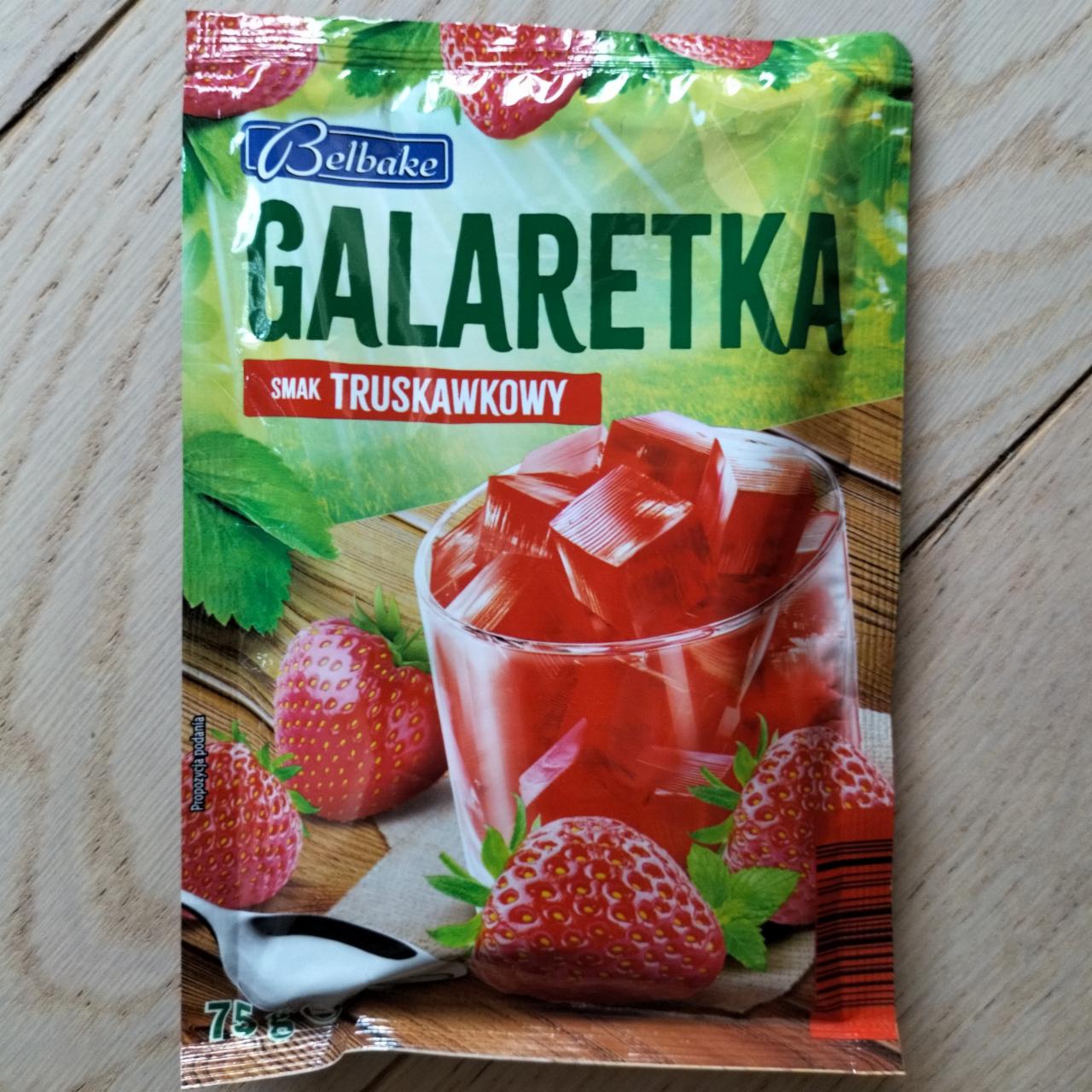 Zdjęcia - Galaretka smak truskawkowy Belbake