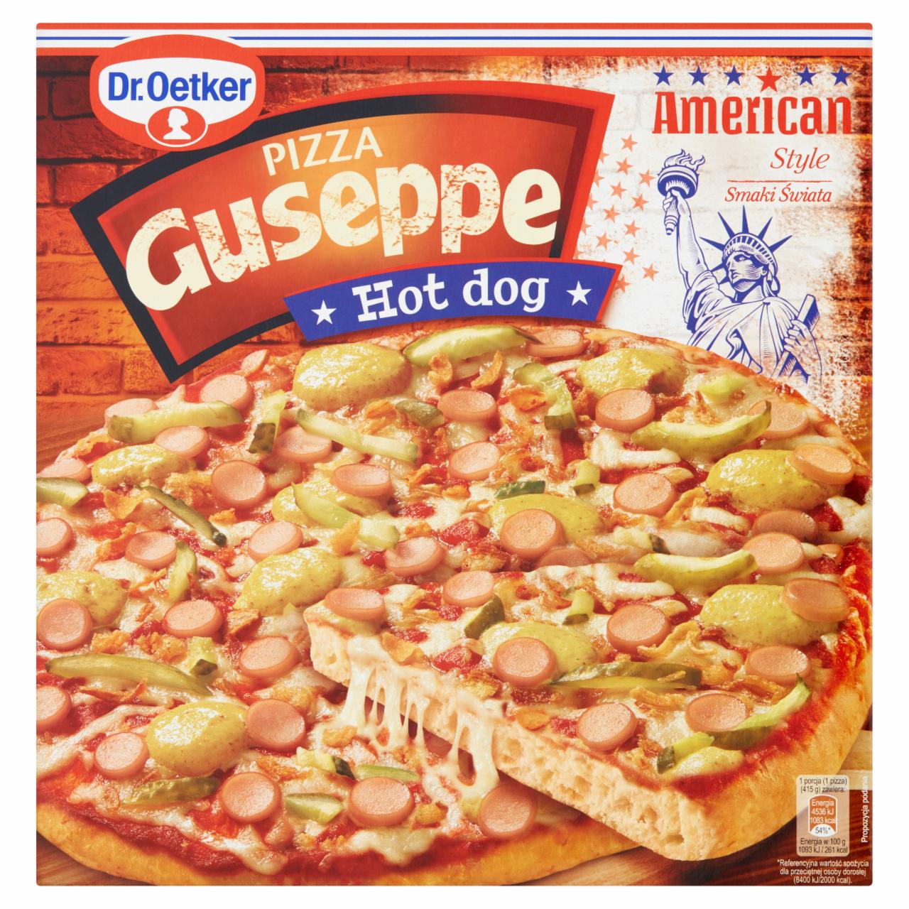 Zdjęcia - Dr. Oetker Guseppe Smaki Świata Pizza Hot dog 415 g