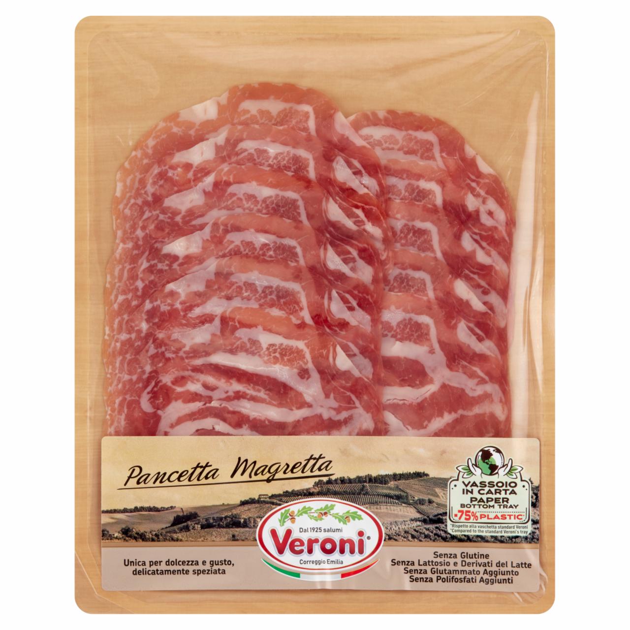 Zdjęcia - Veroni Pancetta Magretta Zawijany boczek wieprzowy 0,070 kg