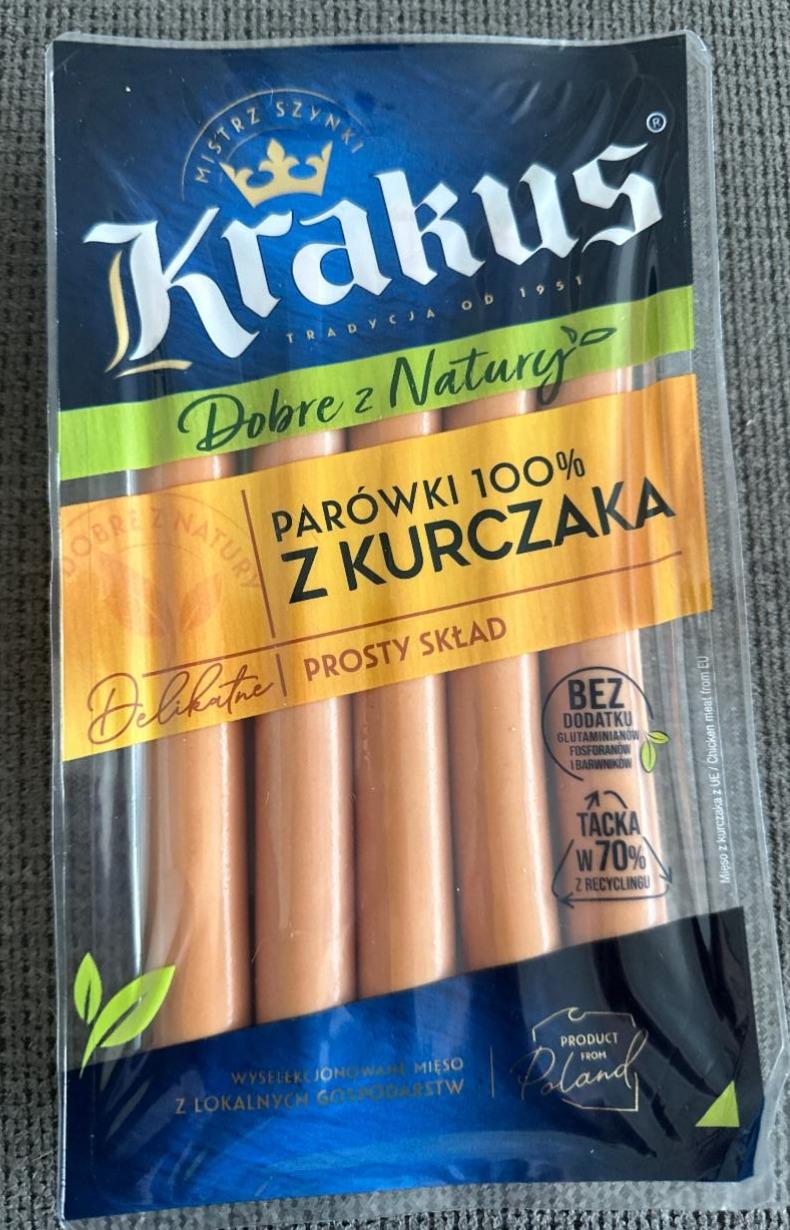 Zdjęcia - Parówki 100% z kurczaka Krakus