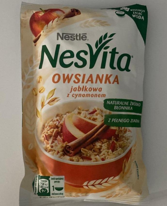 Zdjęcia - Owsianka jablkowa z cynamonem Nesvita