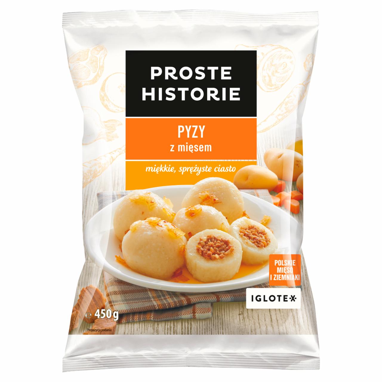 Zdjęcia - Proste Historie Pyzy z mięsem 450 g