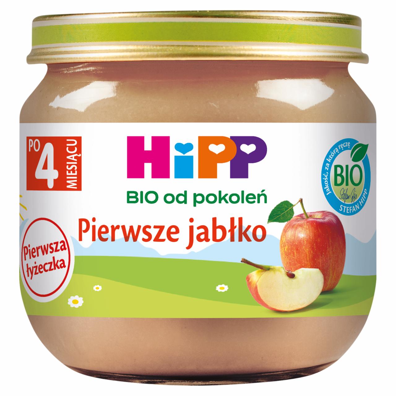 Zdjęcia - HiPP BIO Pierwsze jabłko po 4. miesiącu 80 g