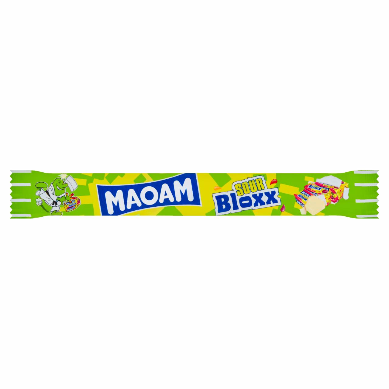 Zdjęcia - Maoam Sour Bloxx Guma rozpuszczalna 110 g (5 x 22 g)