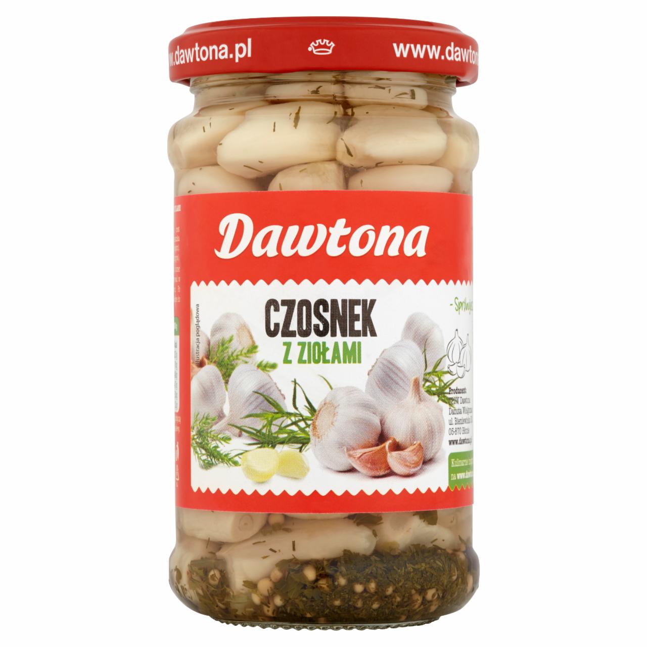 Zdjęcia - Dawtona Czosnek z ziołami 230 g