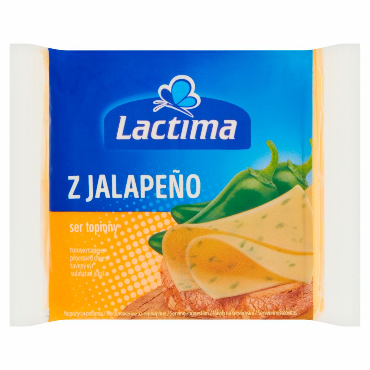 Zdjęcia - Lactima Ser topiony w plasterkach z Jalapeño 130 g (8 x 16,25 g)