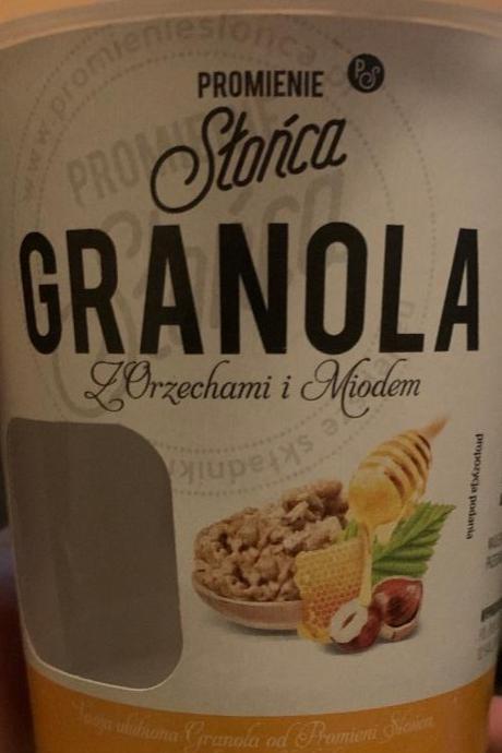 Zdjęcia - Granola z Orzechami i Miodem PROMIENIE SŁOŃCA