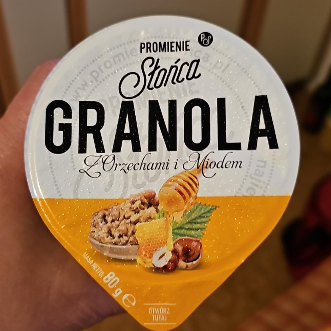 Zdjęcia - Granola z Orzechami i Miodem PROMIENIE SŁOŃCA