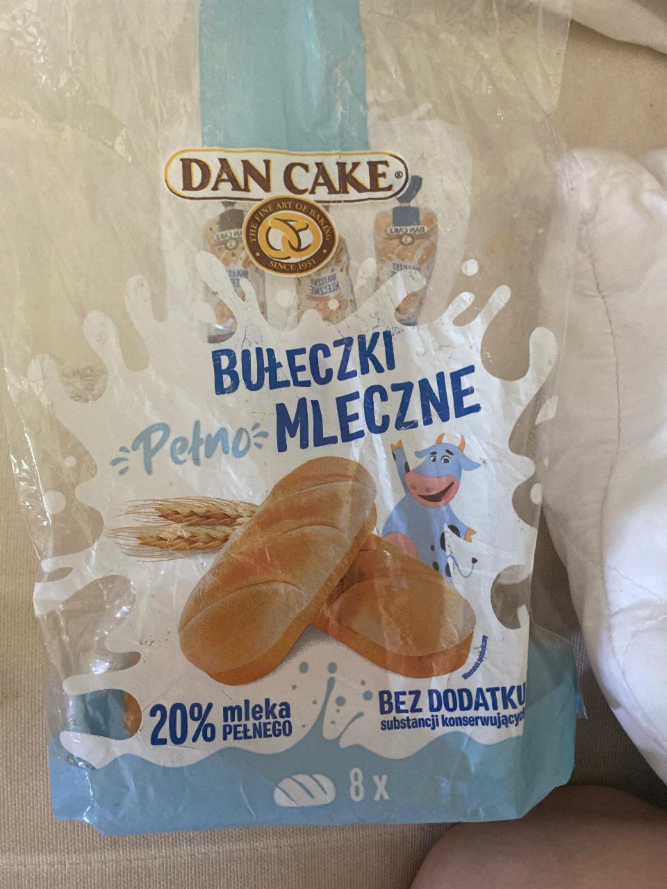 Zdjęcia - Dan Cake Bułeczki pełnomleczne 320 g (8 x 40 g)