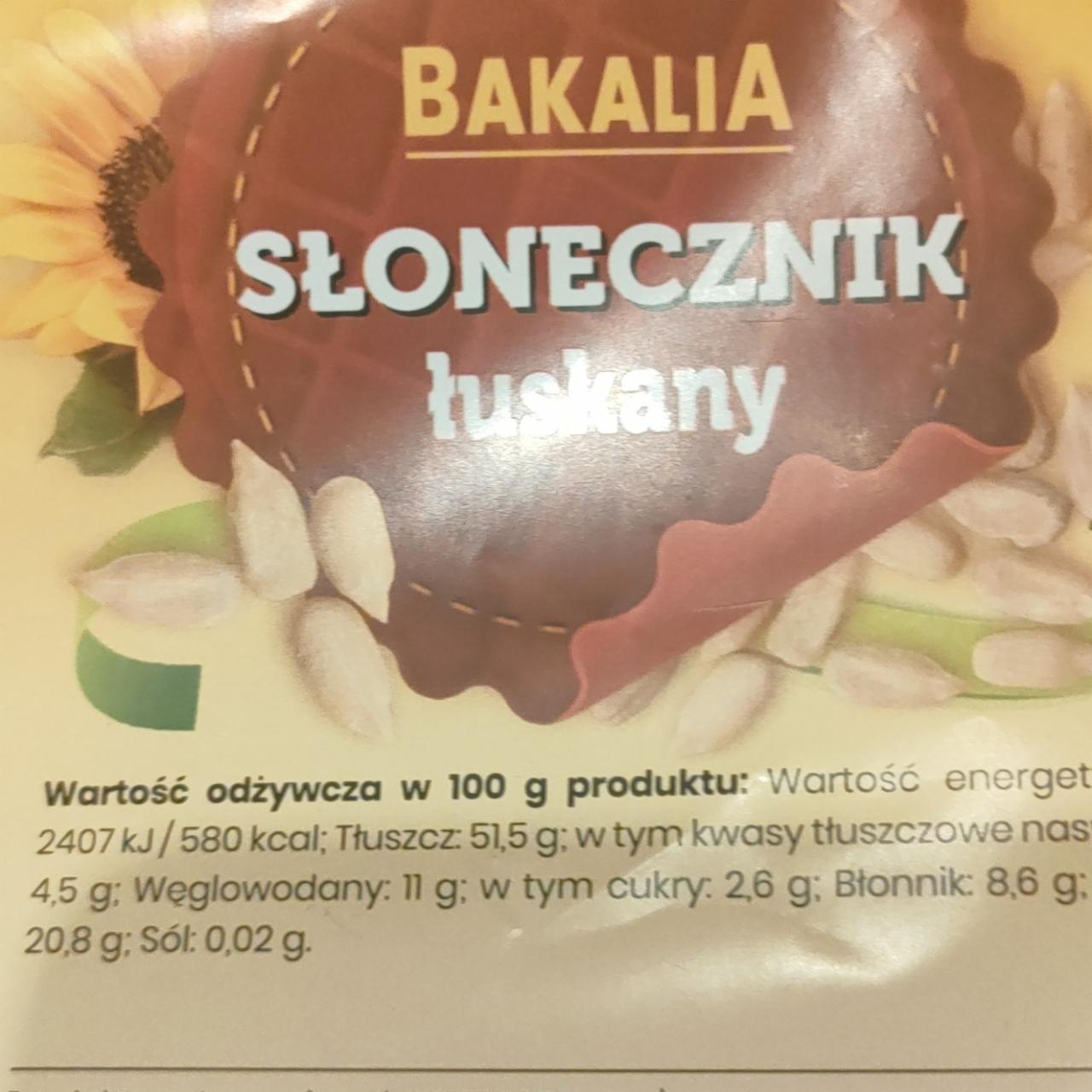 Zdjęcia - Słonecznik łuskany Bakalia