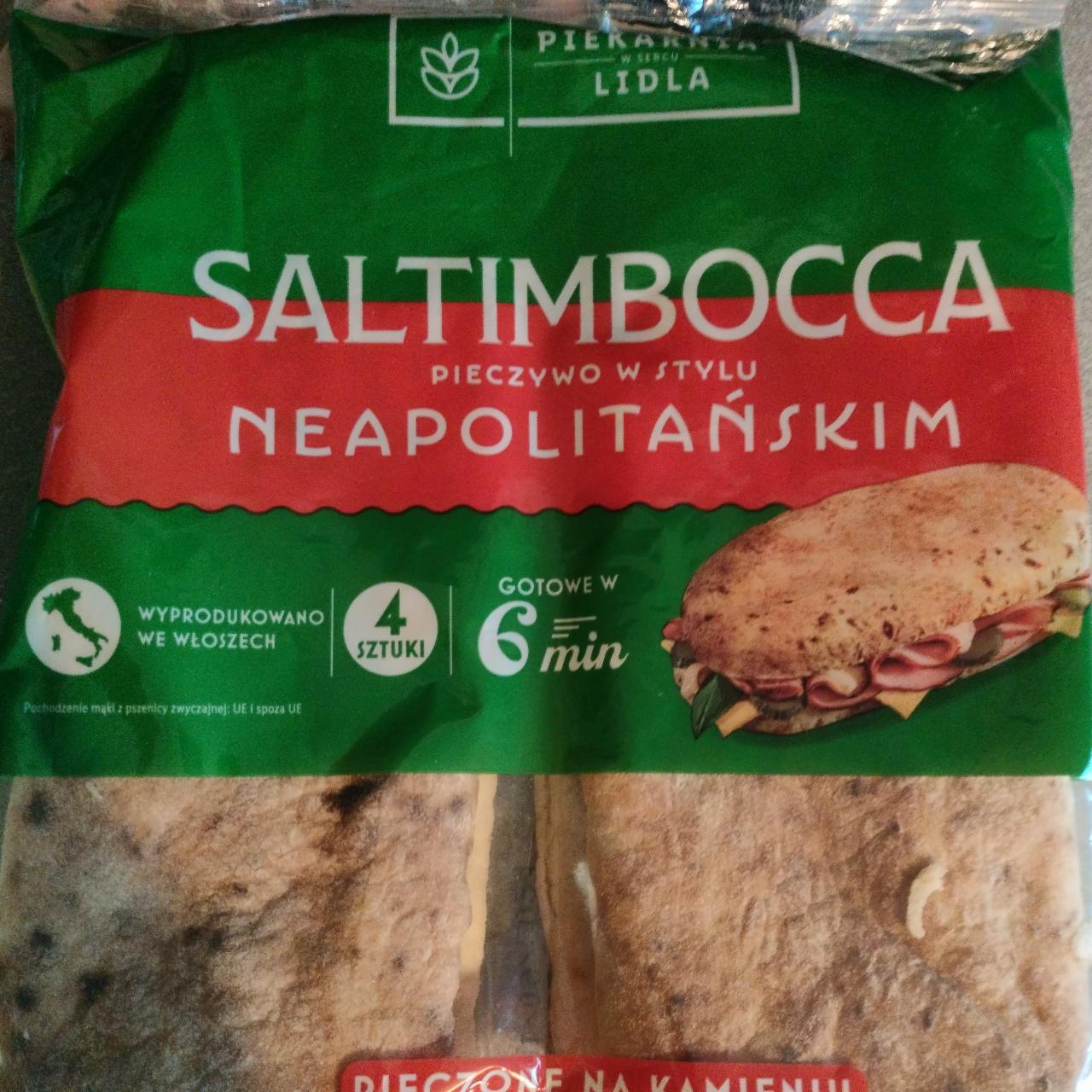 Zdjęcia - Saltimbocca pieczywo w stylu neapolitańskim Piekarnia Lidla