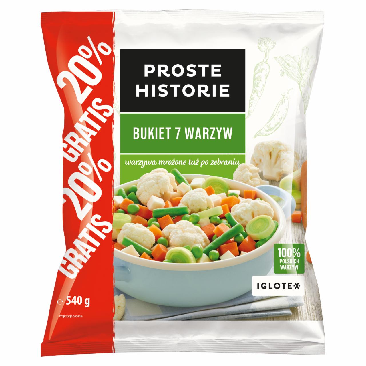 Zdjęcia - Proste Historie Bukiet 7 warzyw 540 g