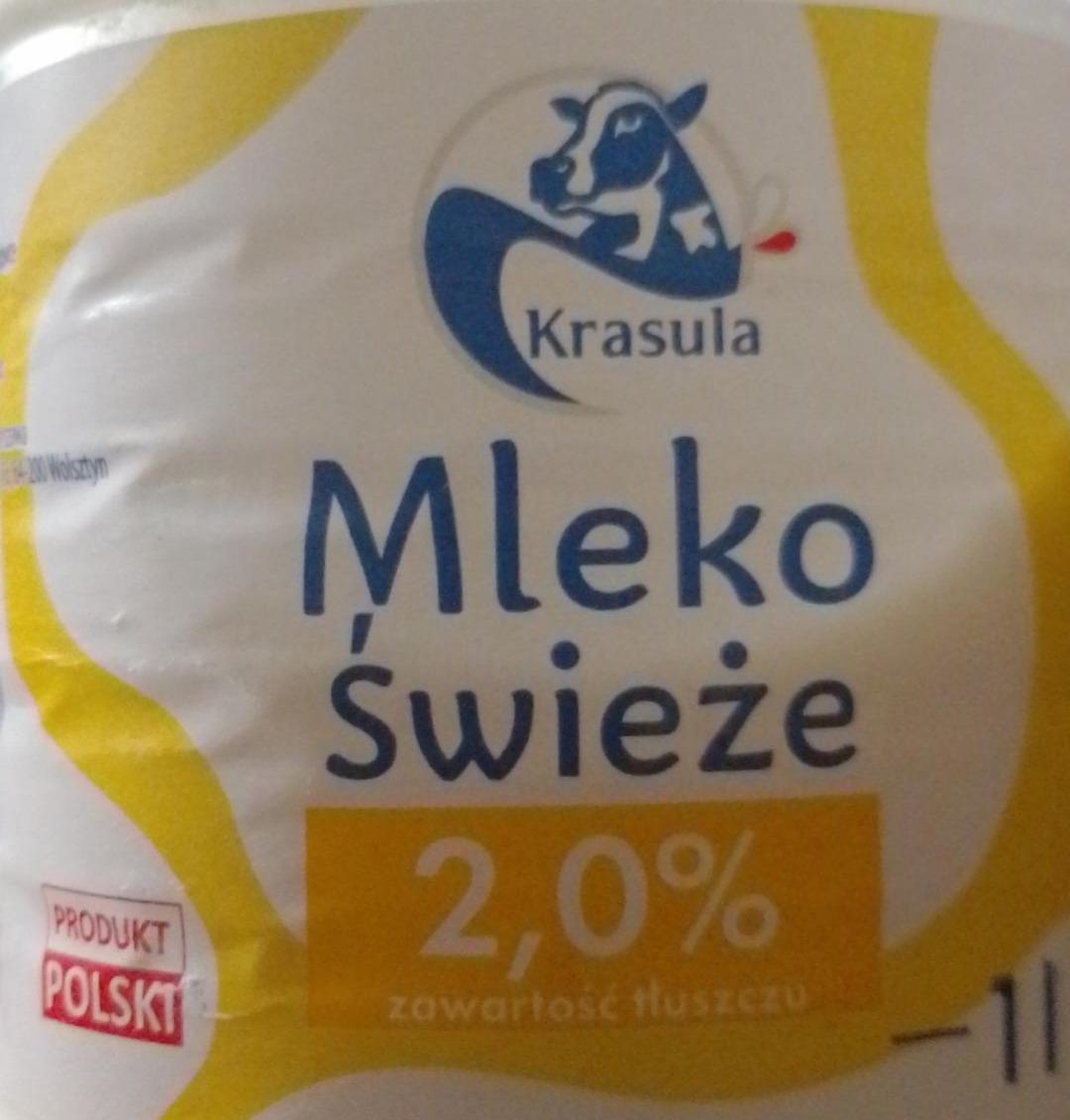 Zdjęcia - Mleko świeże 2% Krasula