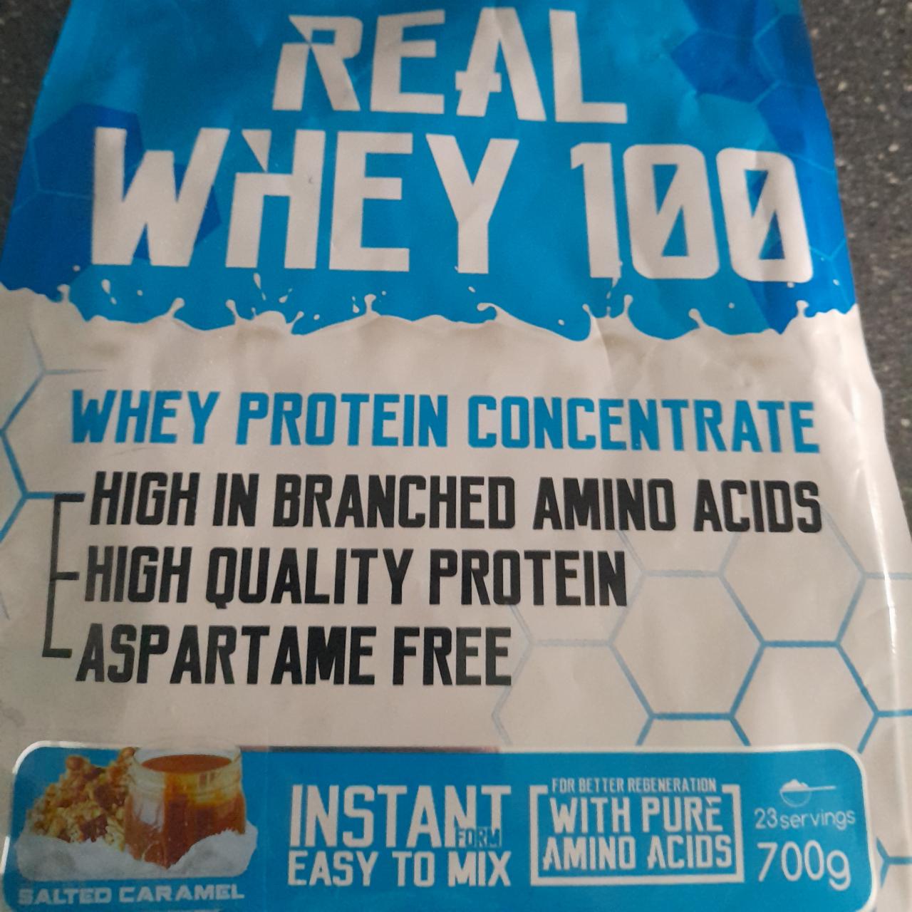 Zdjęcia - Real whey 100 salted carmel Real pharm