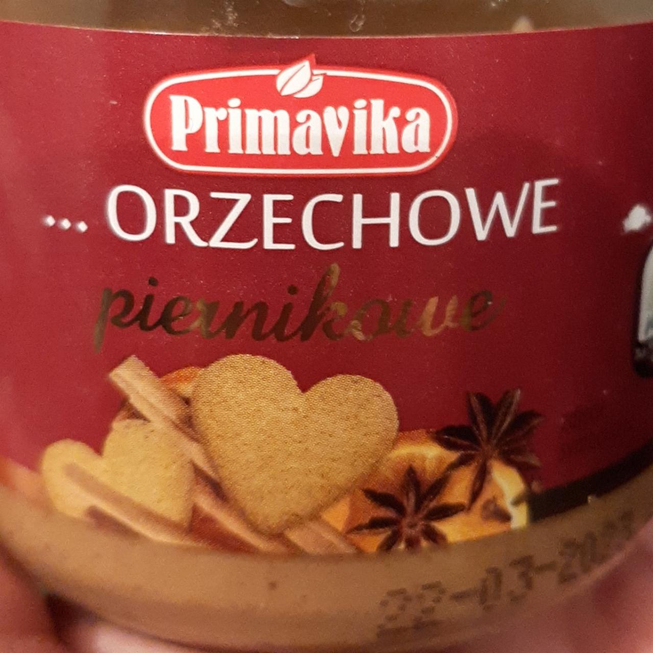 Zdjęcia - Pasta z prażonych orzechów arachidowych z przyprawą piernikową Primavika