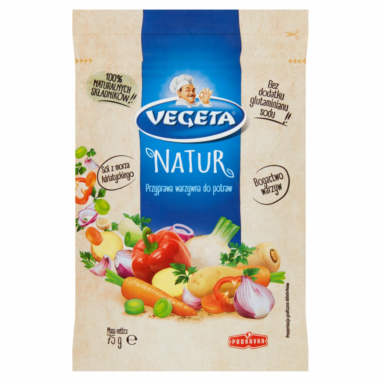 Zdjęcia - Vegeta Natur Przyprawa warzywna do potraw 75 g