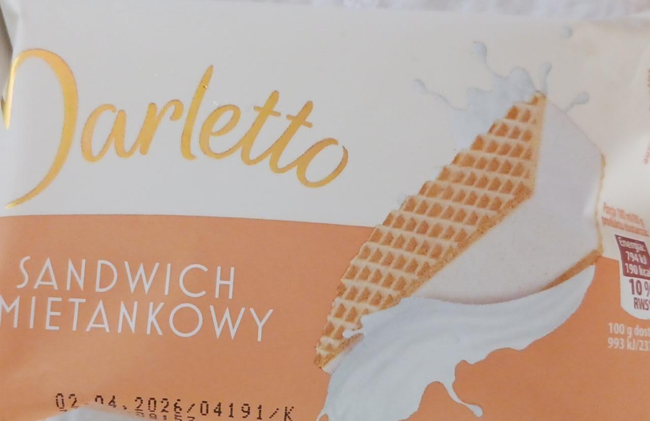 Zdjęcia - Sandwitch śmietankowy Marletto