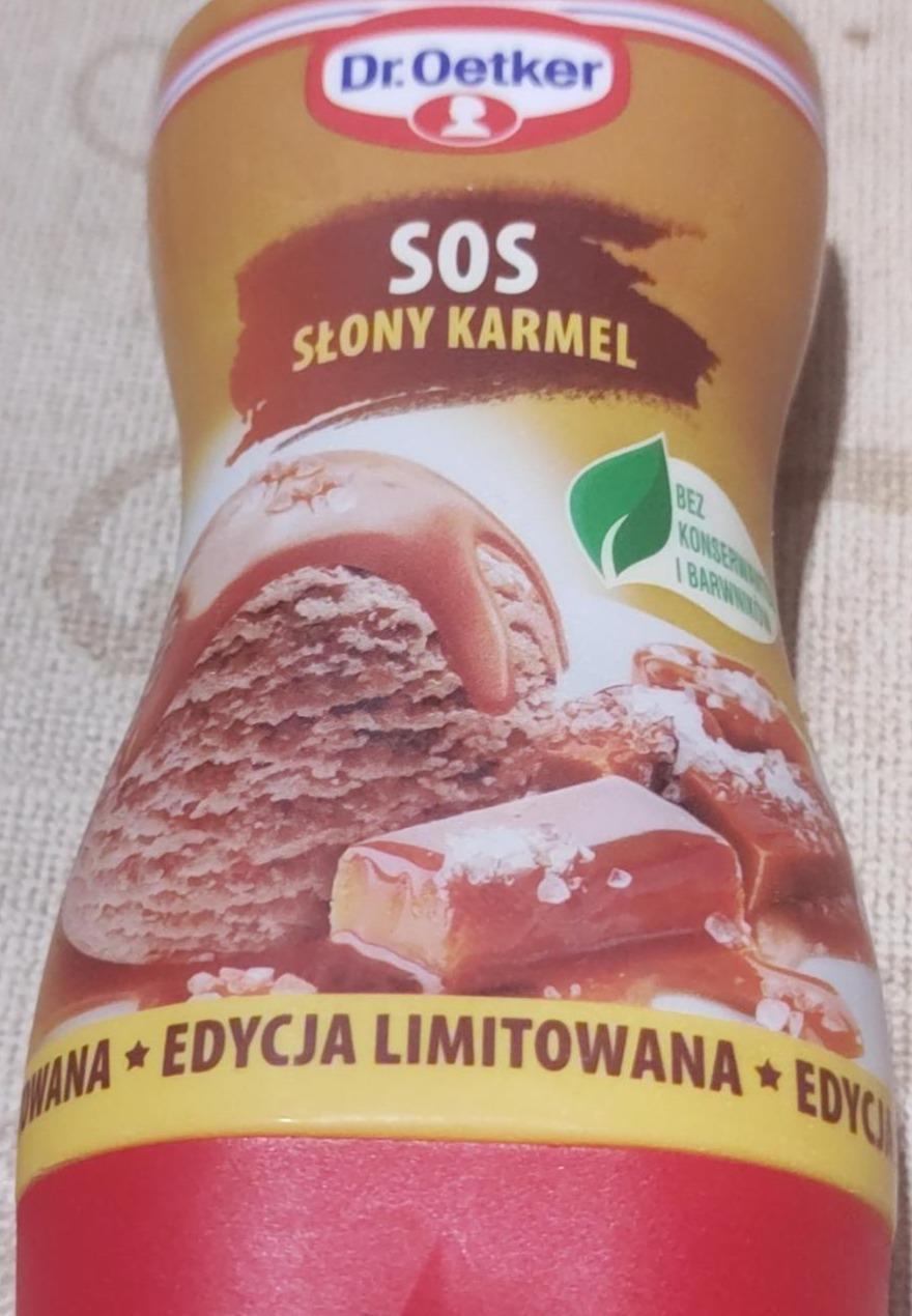 Zdjęcia - Sos Słony karmel Dr.Oetker