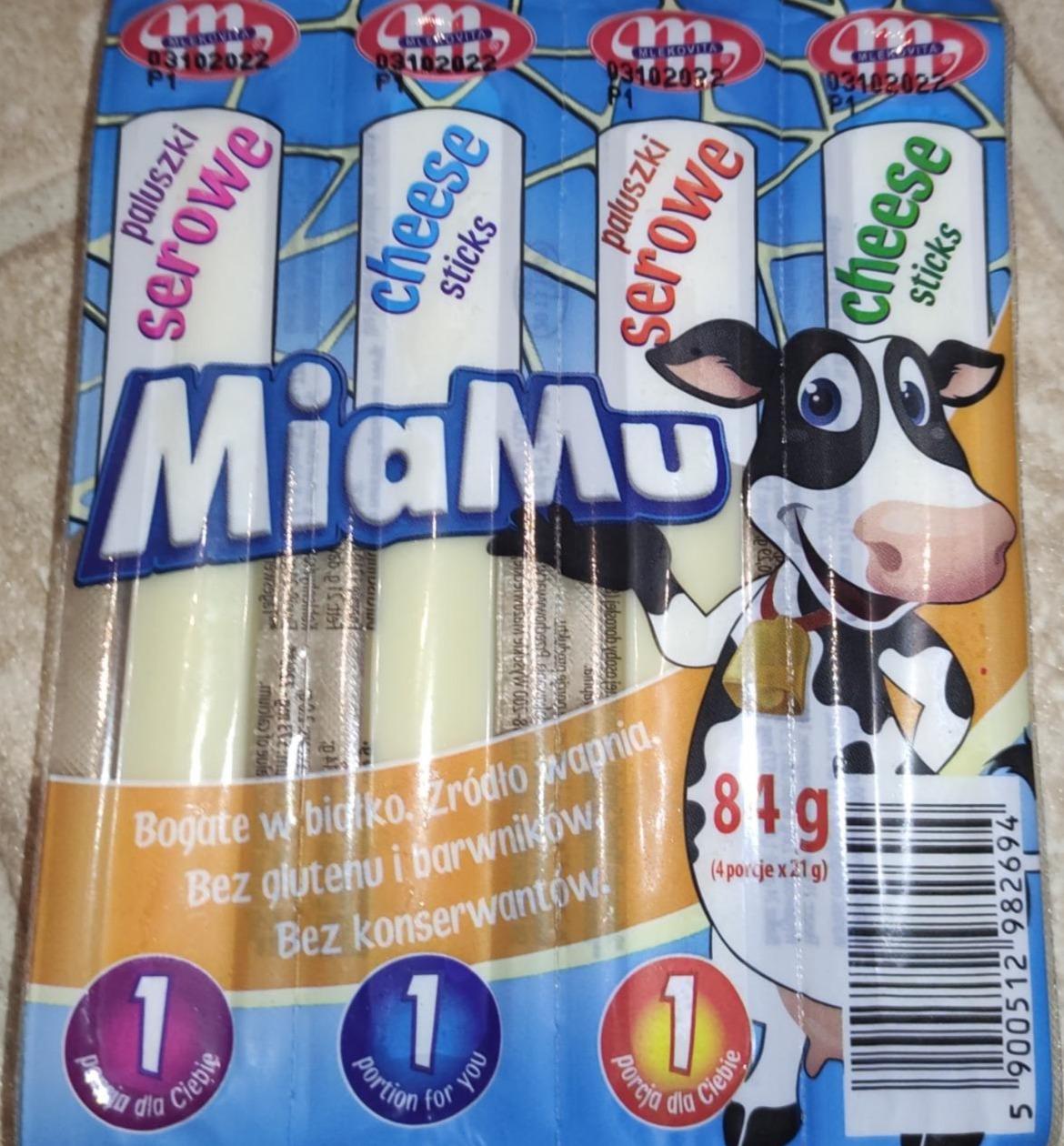 Zdjęcia - MiaMu Paluszki serowe Mlekovita