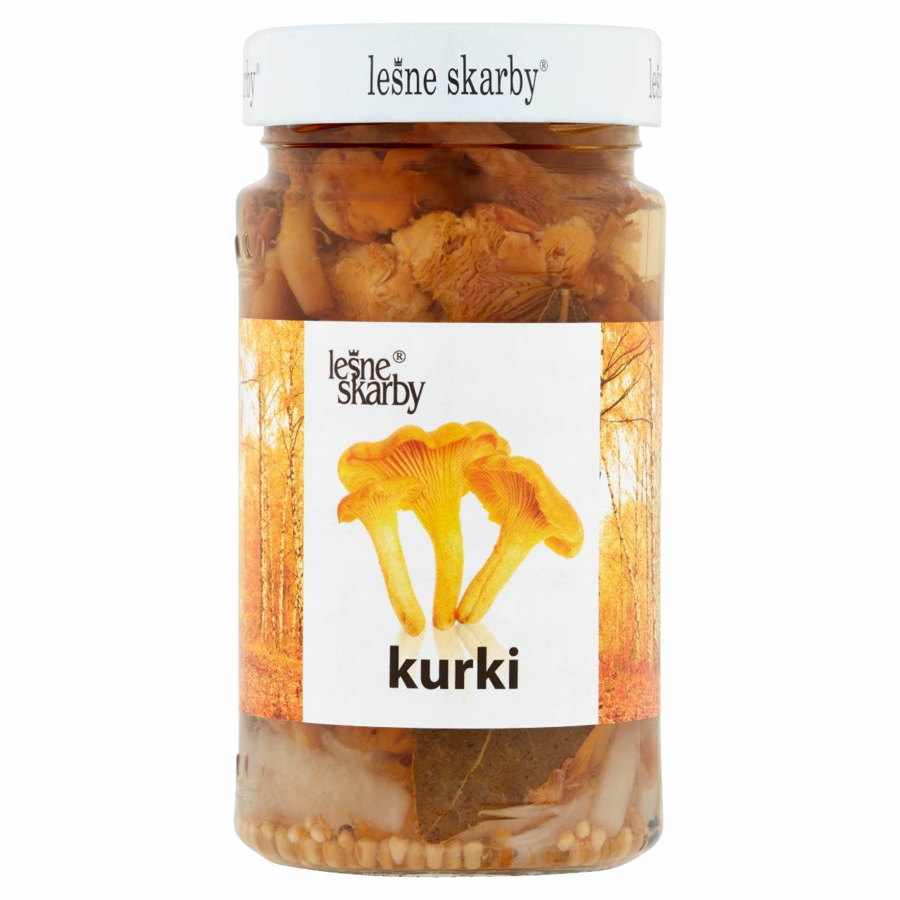 Zdjęcia - Leśne Skarby Kurki marynowane całe 280 g