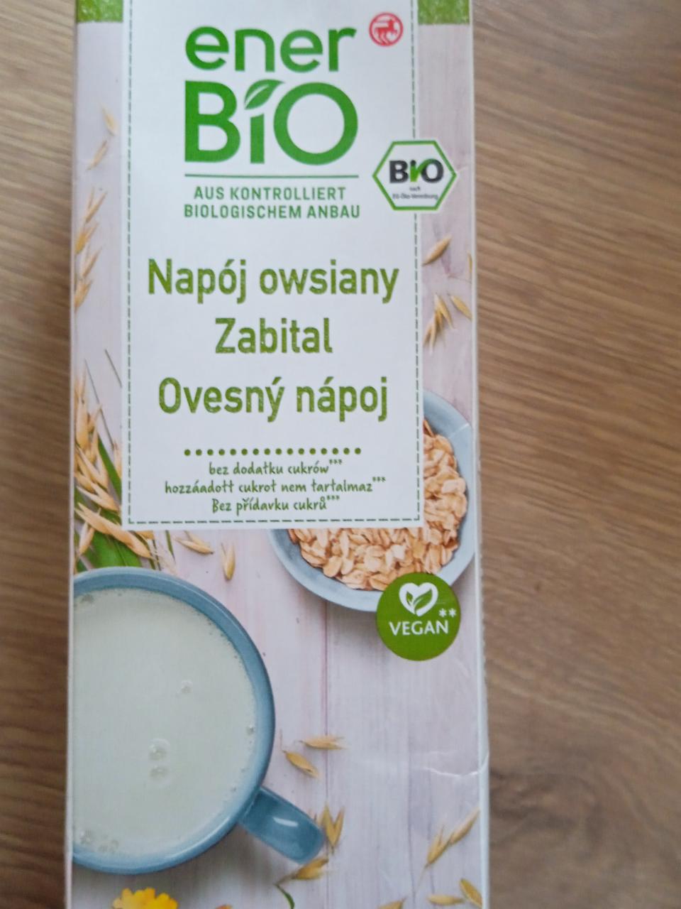 Zdjęcia - Napój owsiany EnerBIO