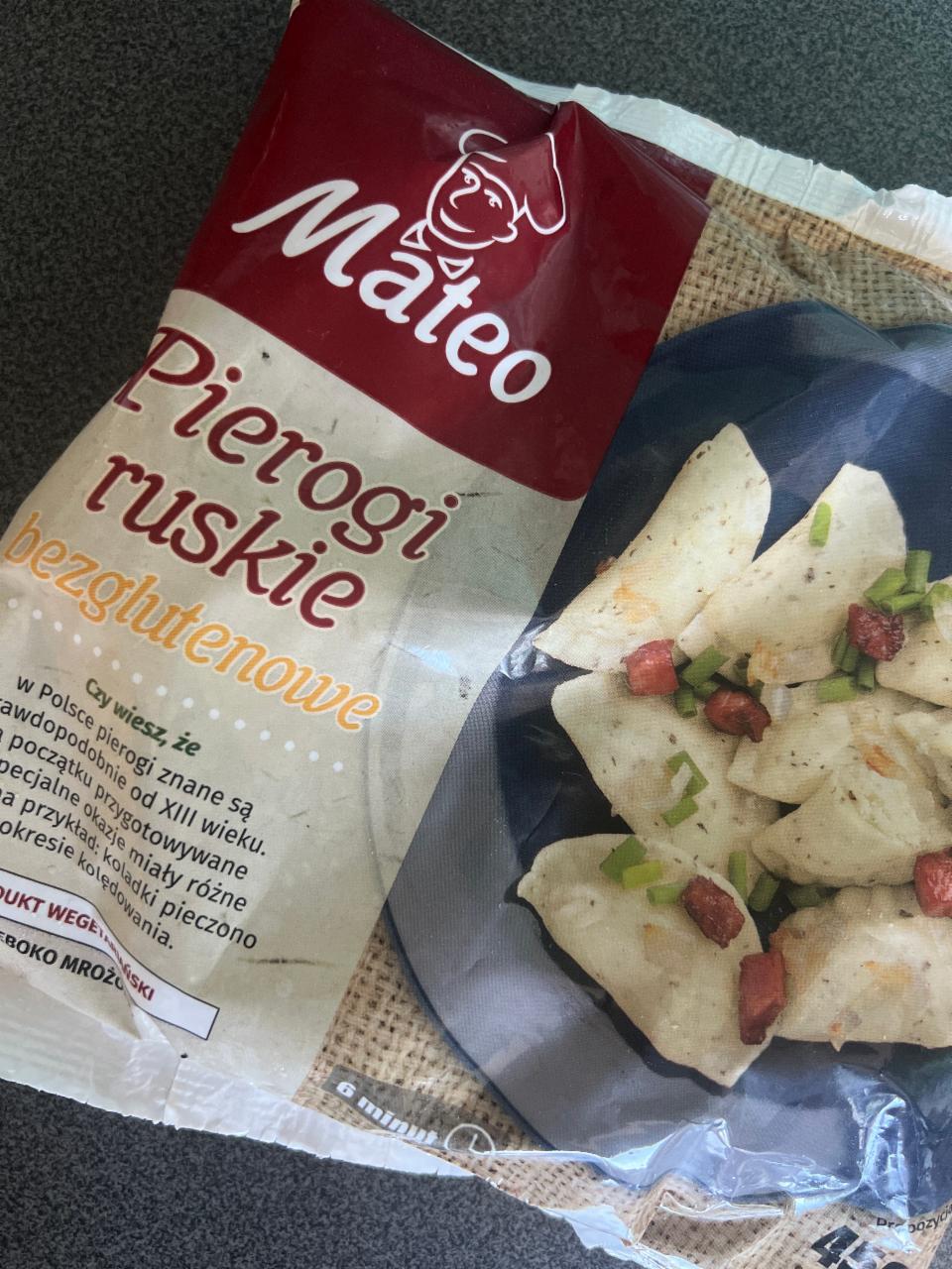 Zdjęcia - Pierogi ruskie bezglutenowe Mateo