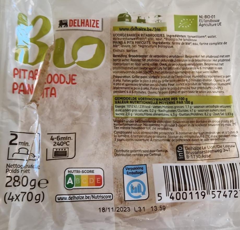 Zdjęcia - Pain Pita Delhaize