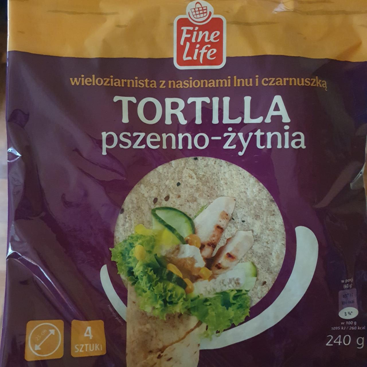 Zdjęcia - Tortilla pszenno żytnia Fine Life