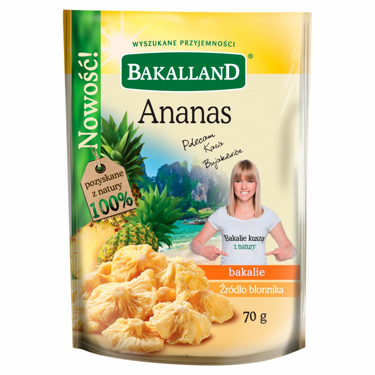 Zdjęcia - Bakalland Ananas 70 g