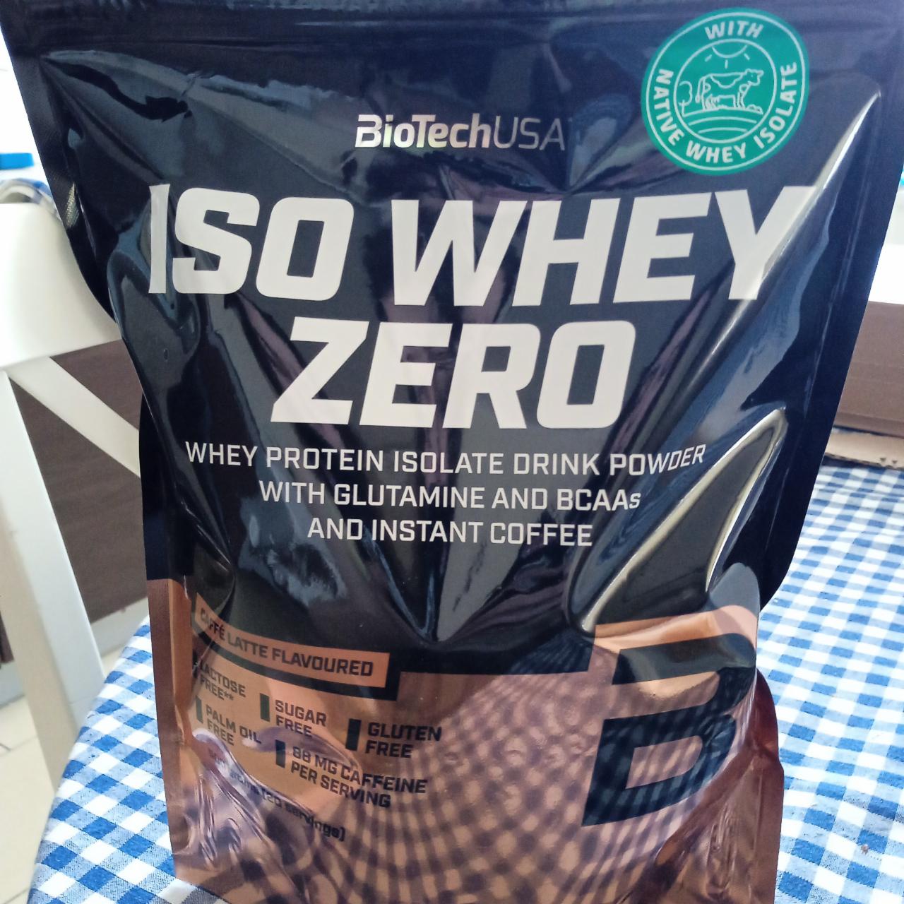 Zdjęcia - ISO whey zero caffé latte BioTechUSA